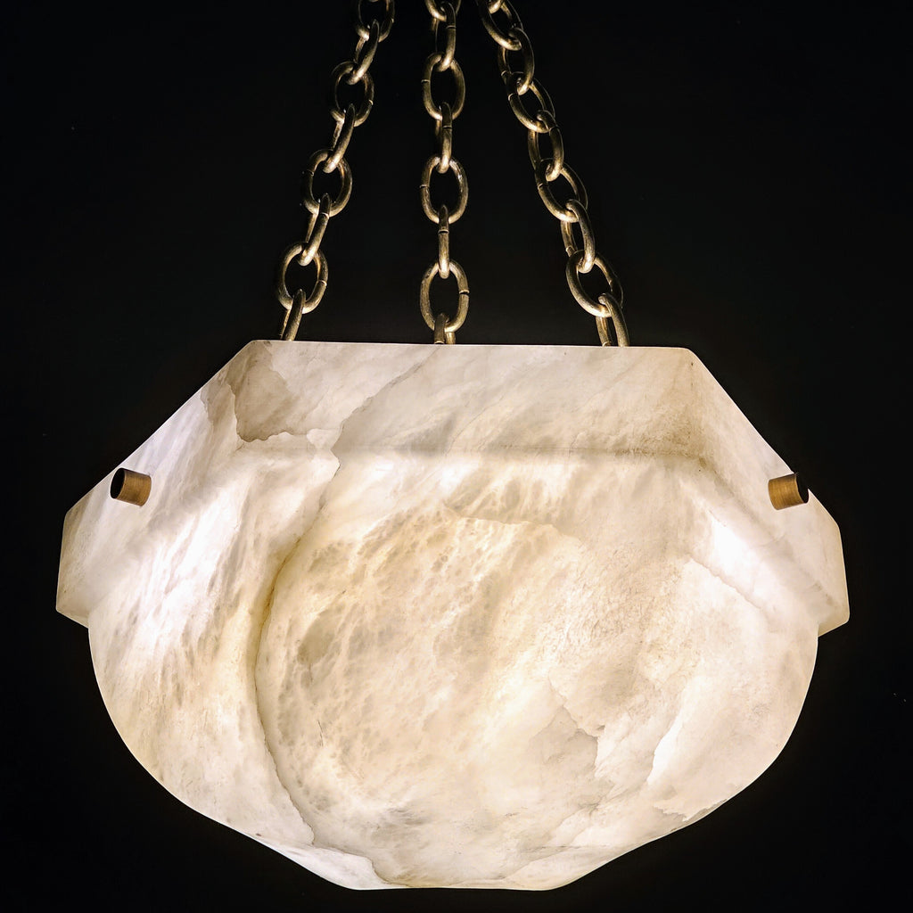 Caliza Alabaster Chandelier