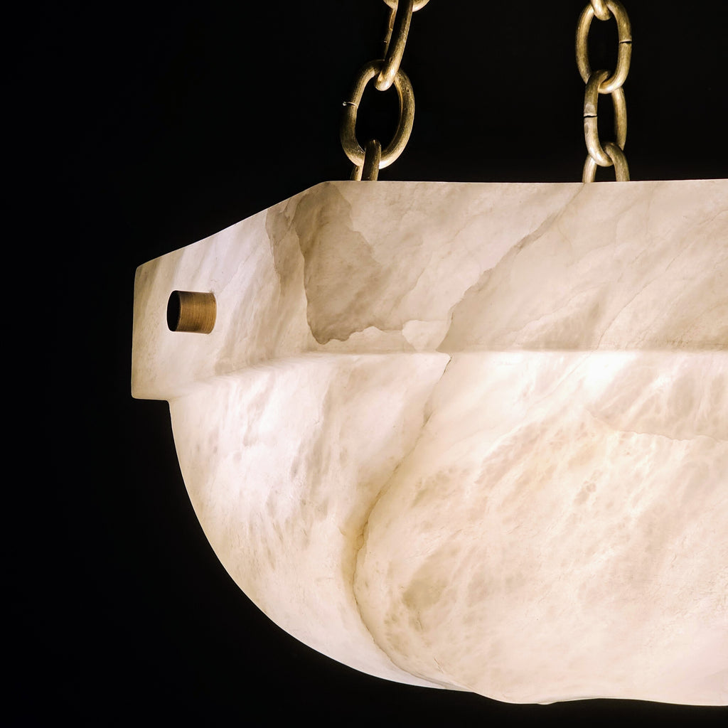 Caliza Alabaster Chandelier