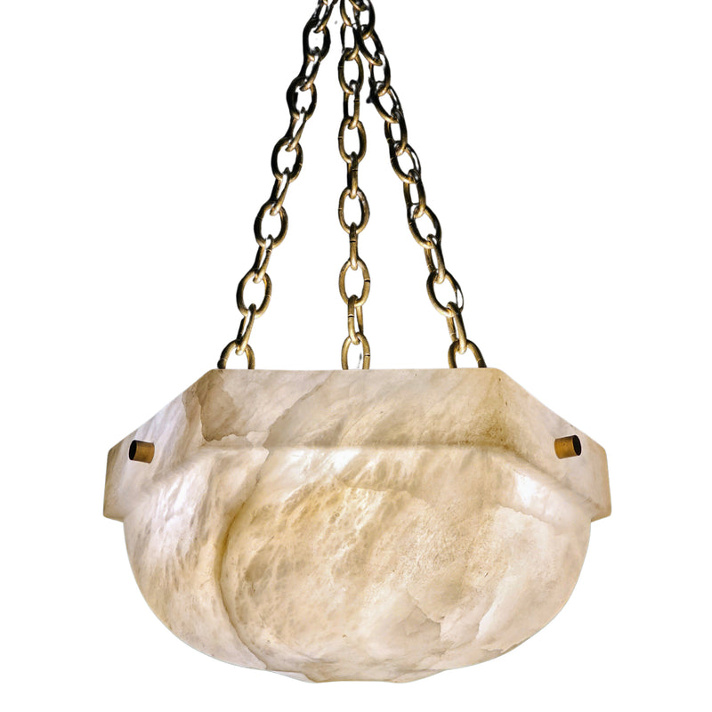 Caliza Alabaster Chandelier - Custom Lighting by Lucent Lightshop