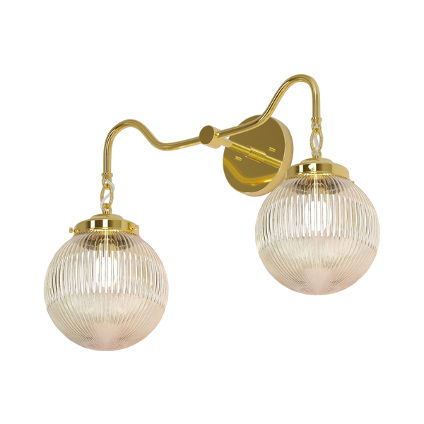Hayes Two Light Sconce – Lucent Lightshop
