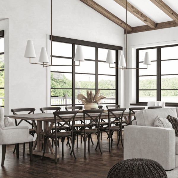Parker 3 Arm Chandelier – Lucent Lightshop