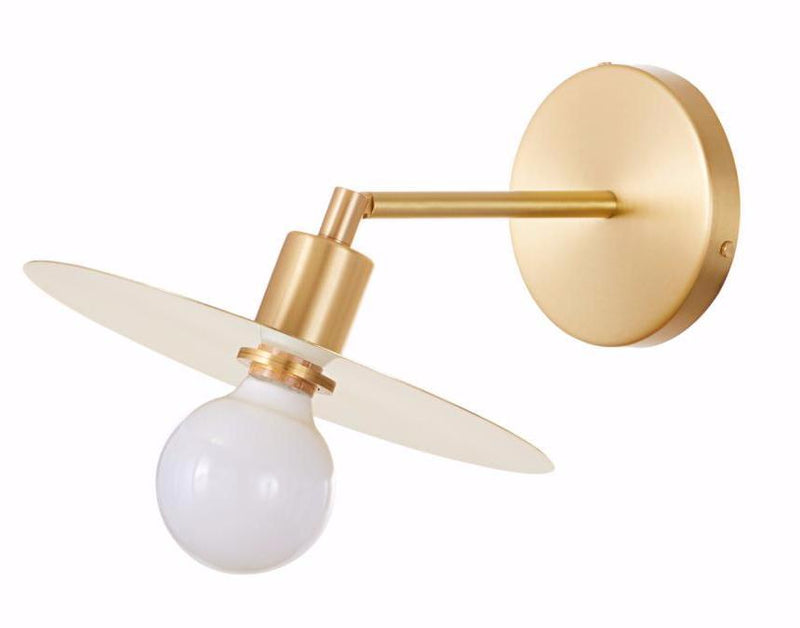Satellite Sconce - Modern Brass - sconce - Custom Lighting by Lucent Lightshop