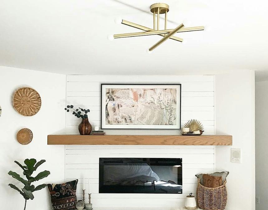 Triune 24 Semi-Flush Mount