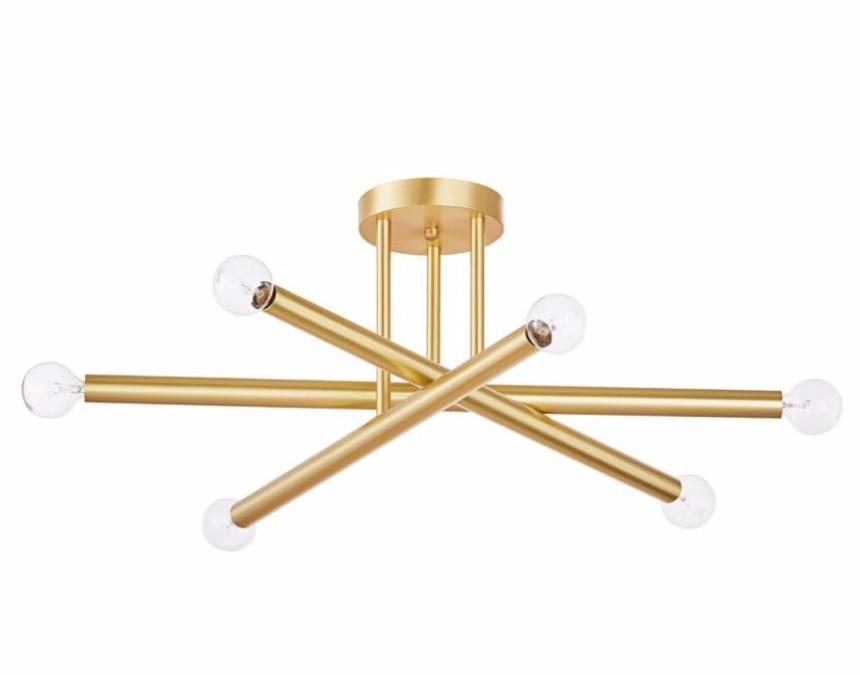 Triune 24 Semi-Flush Mount