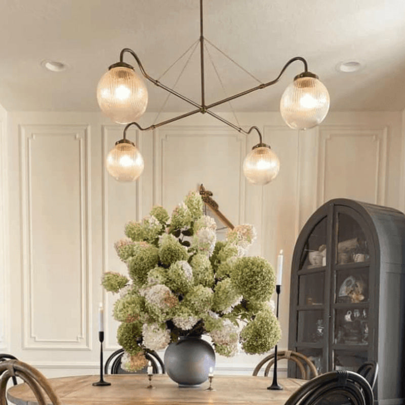 Hayden Square Chandelier - Custom Lighting by Lucent Lightshop