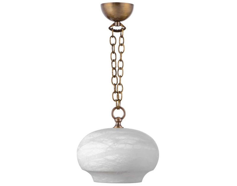 Bolivar Pendant - Antique Brass - Custom Lighting by Lucent Lightshop