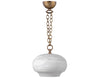 Bolivar Pendant - Antique Brass - Custom Lighting by Lucent Lightshop