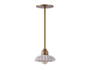 Lola Pendant w/ Downrod - Custom Lighting by Lucent Lightshop