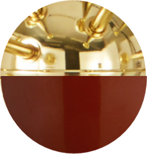 Polished Brass Clay Shade