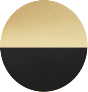 Modern Brass Black Shade
